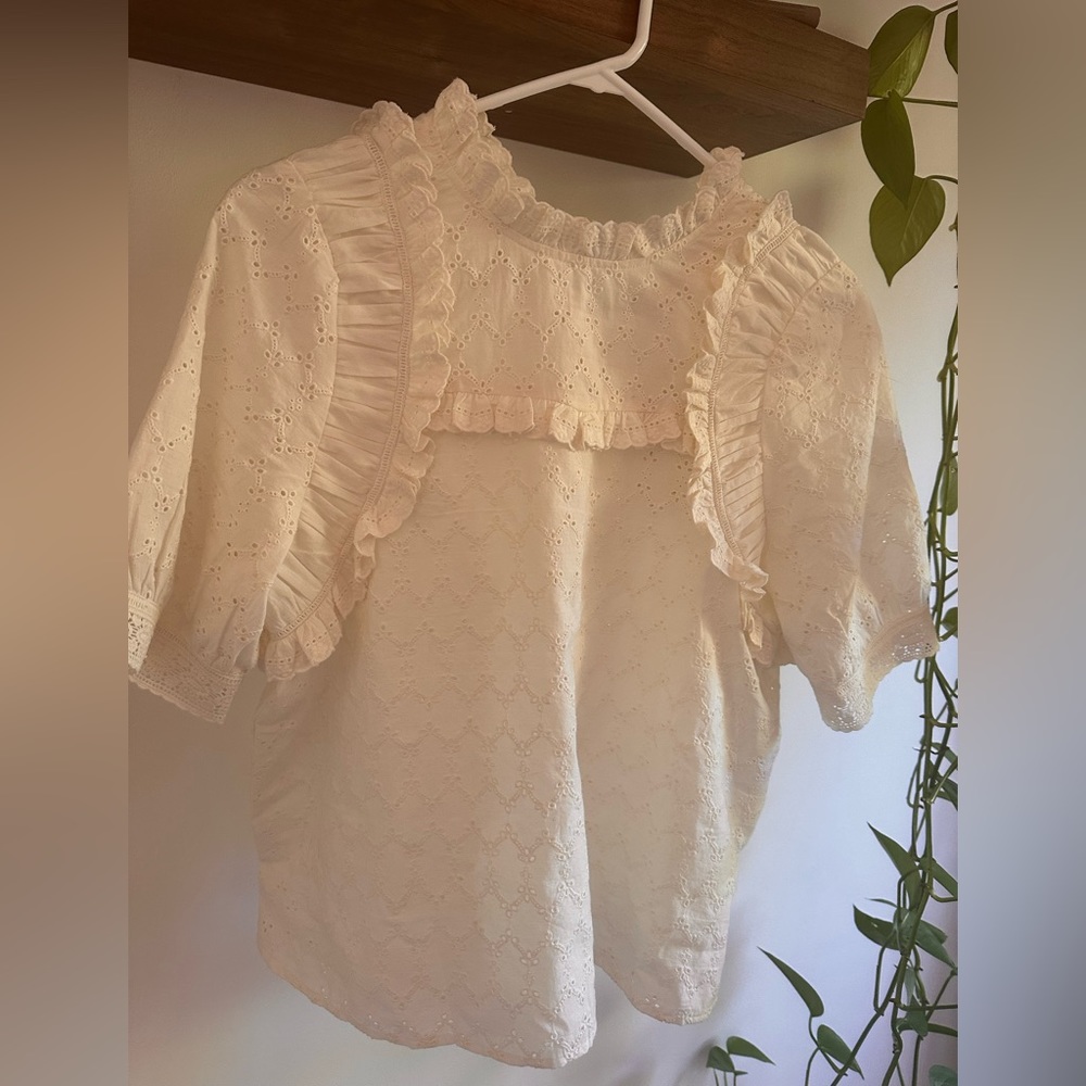 NWT Sezane Thea blouse